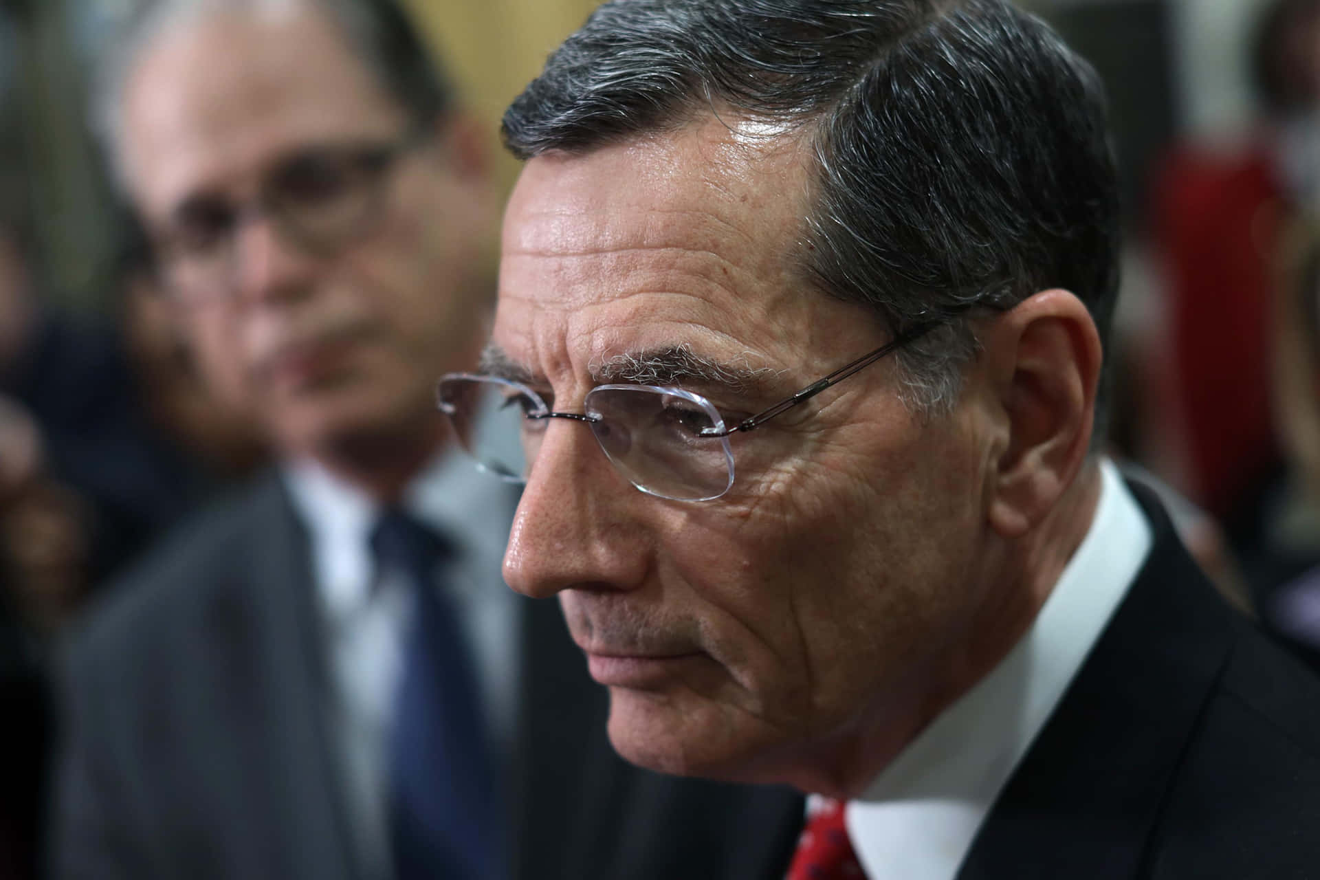 John Barrasso Face Side View Background
