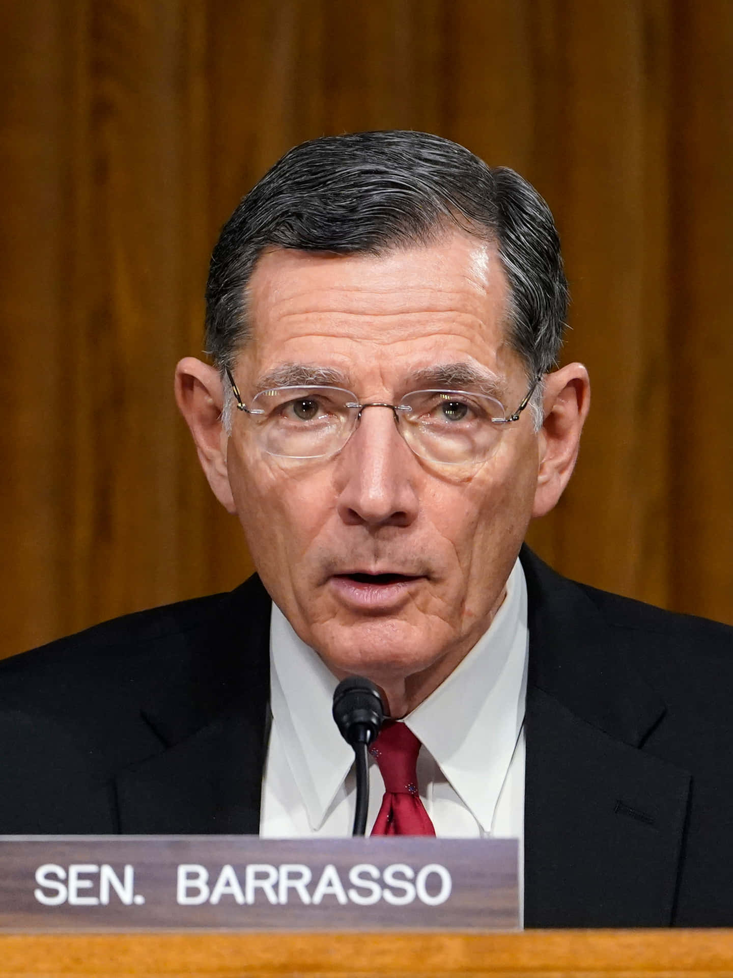 John Barrasso Front View Photo Background