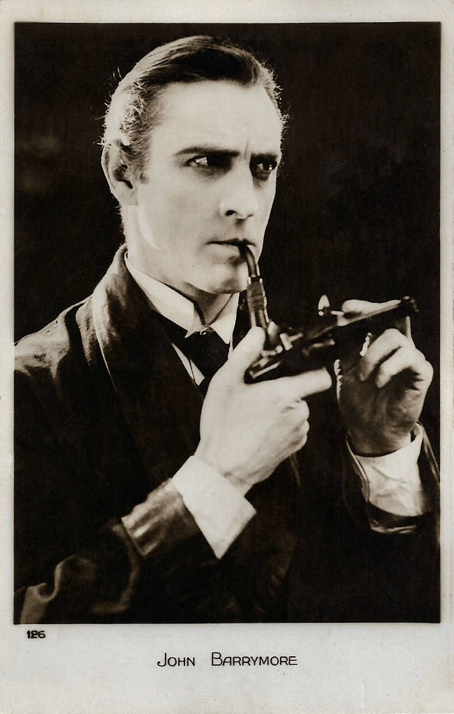 John Barrymore Hamlet Sherlock Holmes Background