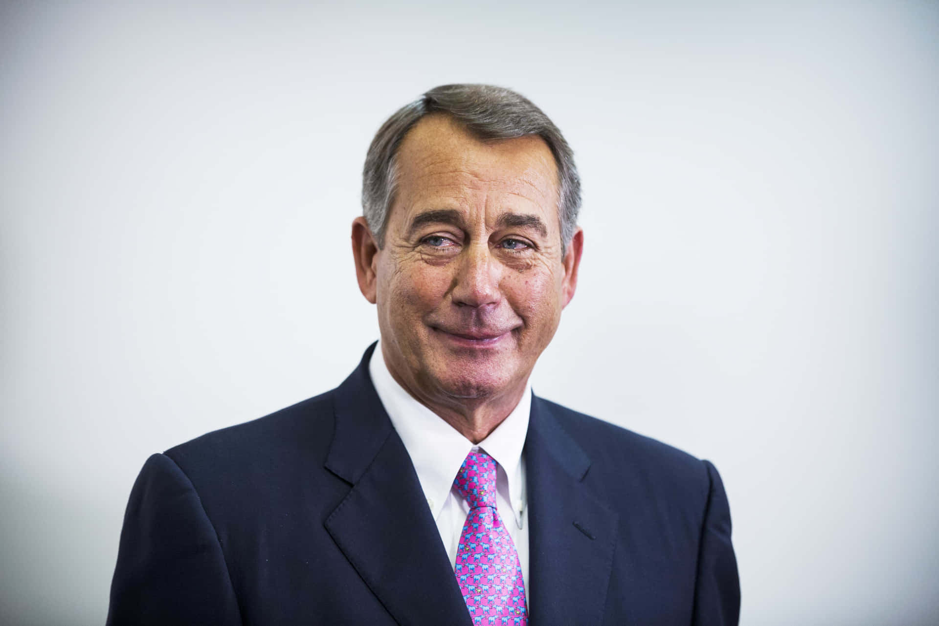 John Boehner Crying With A Smile Background