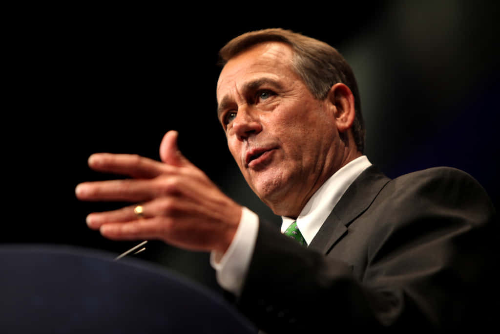 John Boehner Low-angle Shot Background