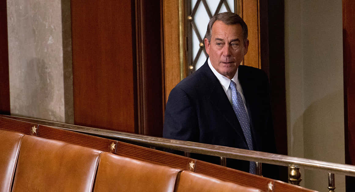 John Boehner Making An Entrance Background