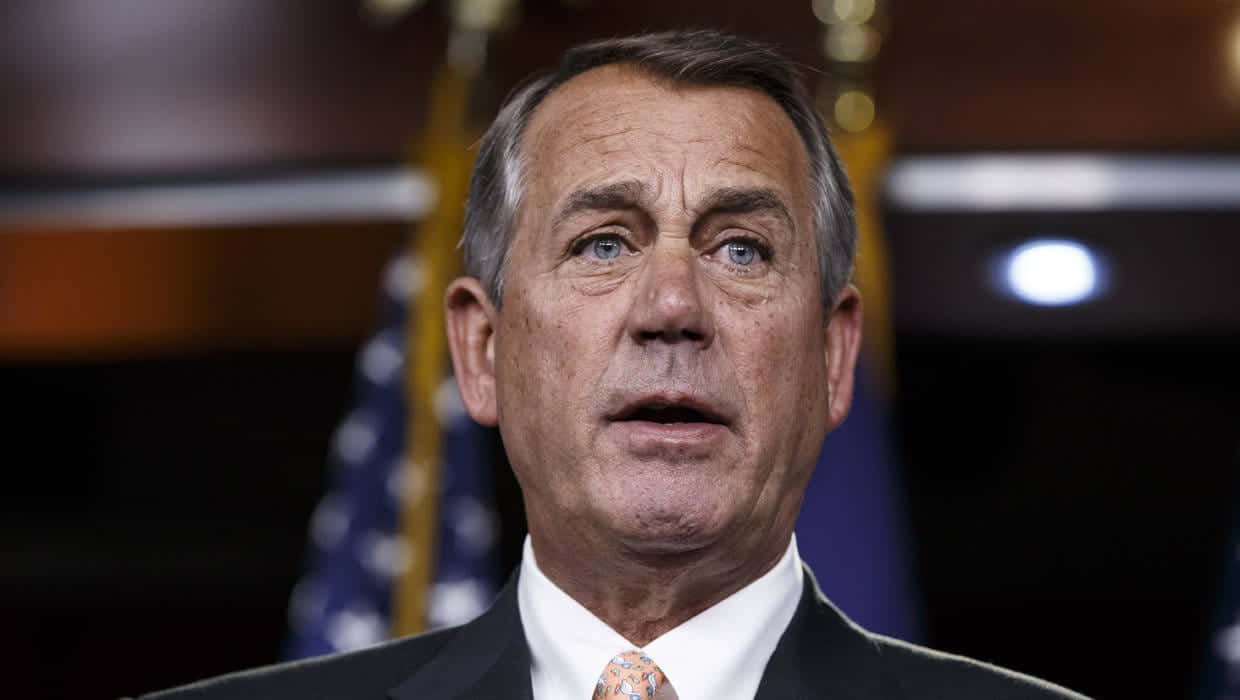John Boehner Sincere Eyes Background