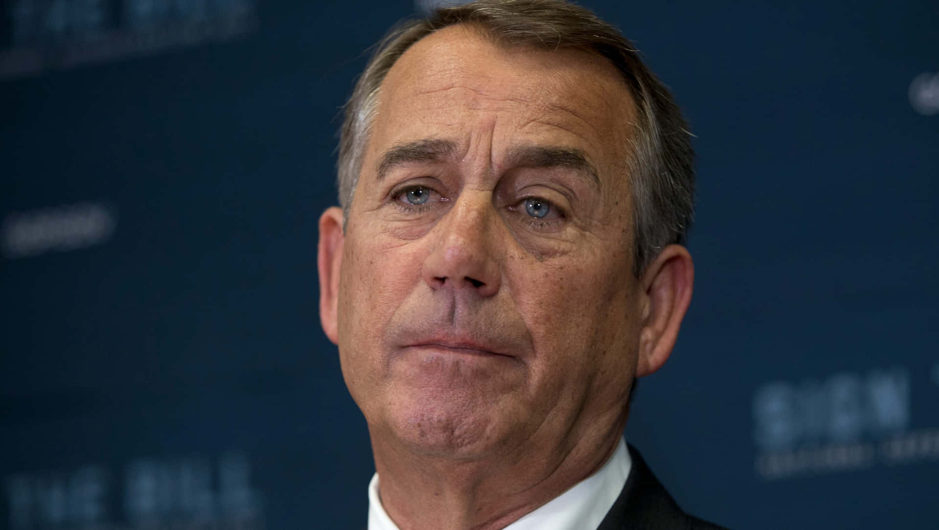 John Boehner Tearful Eyes Background