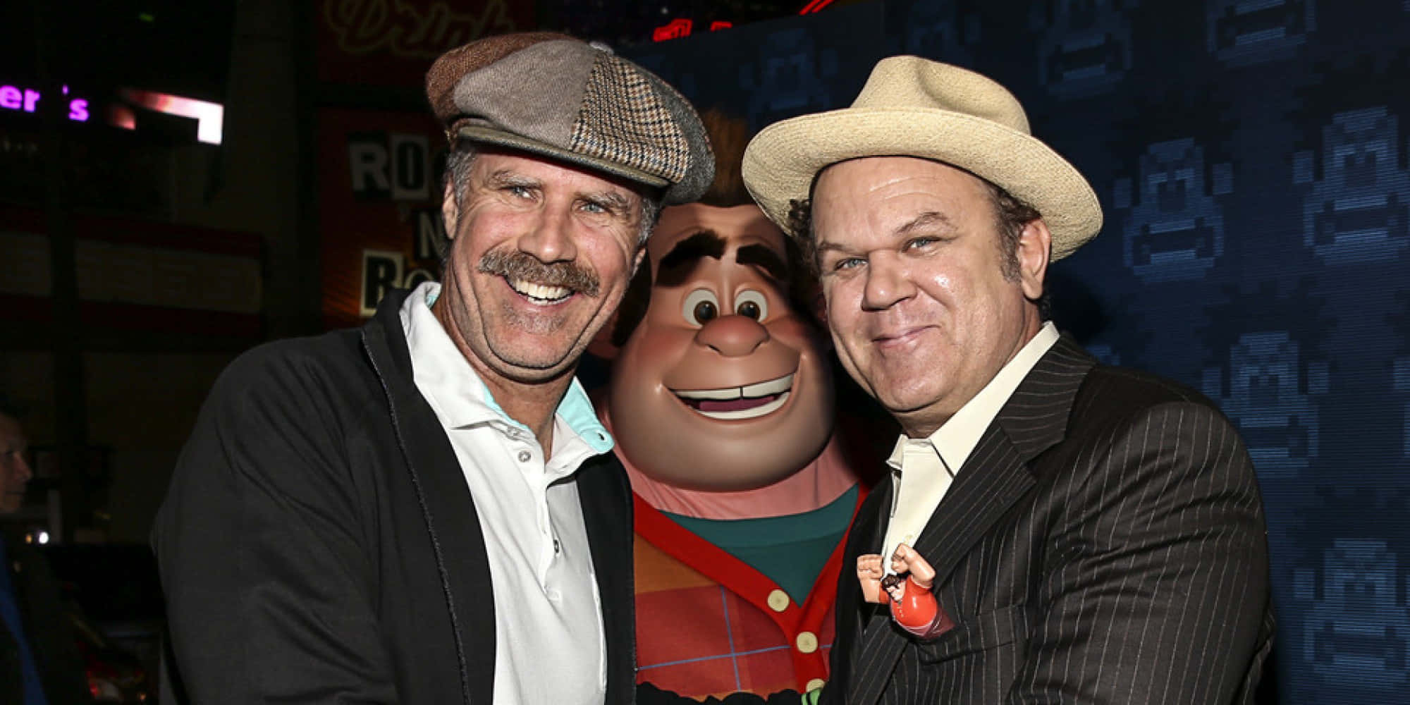 John C. Reilly Smiling At An Event
