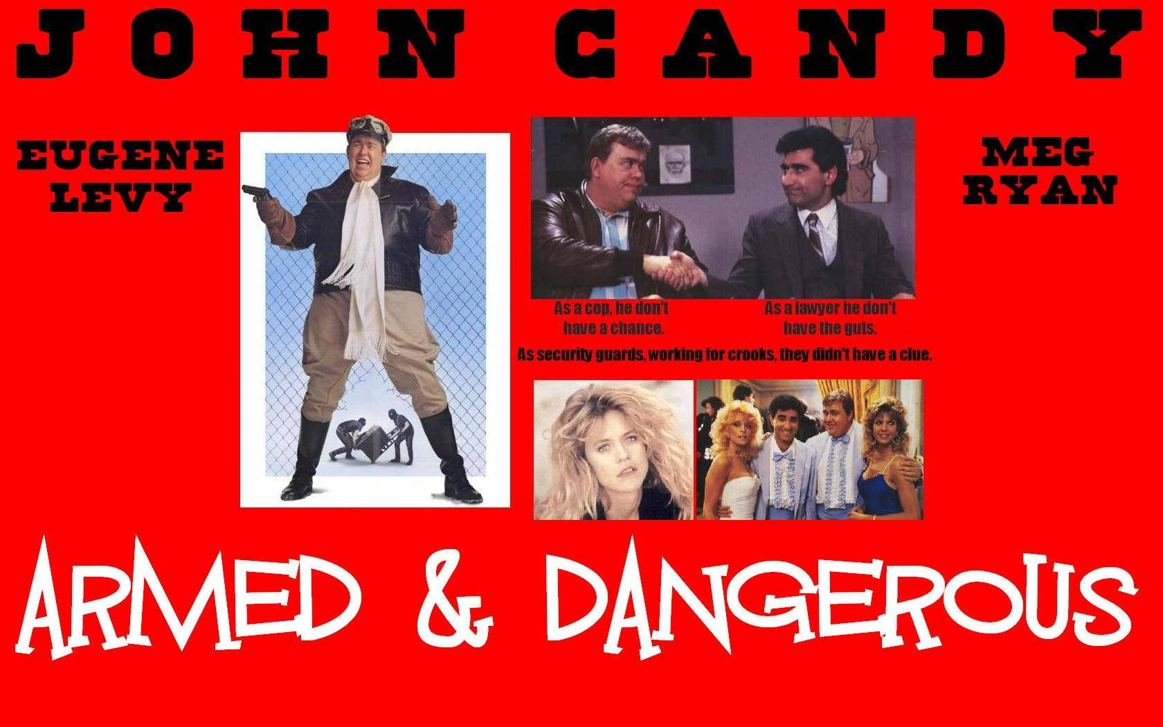 John Candy Red Background Background