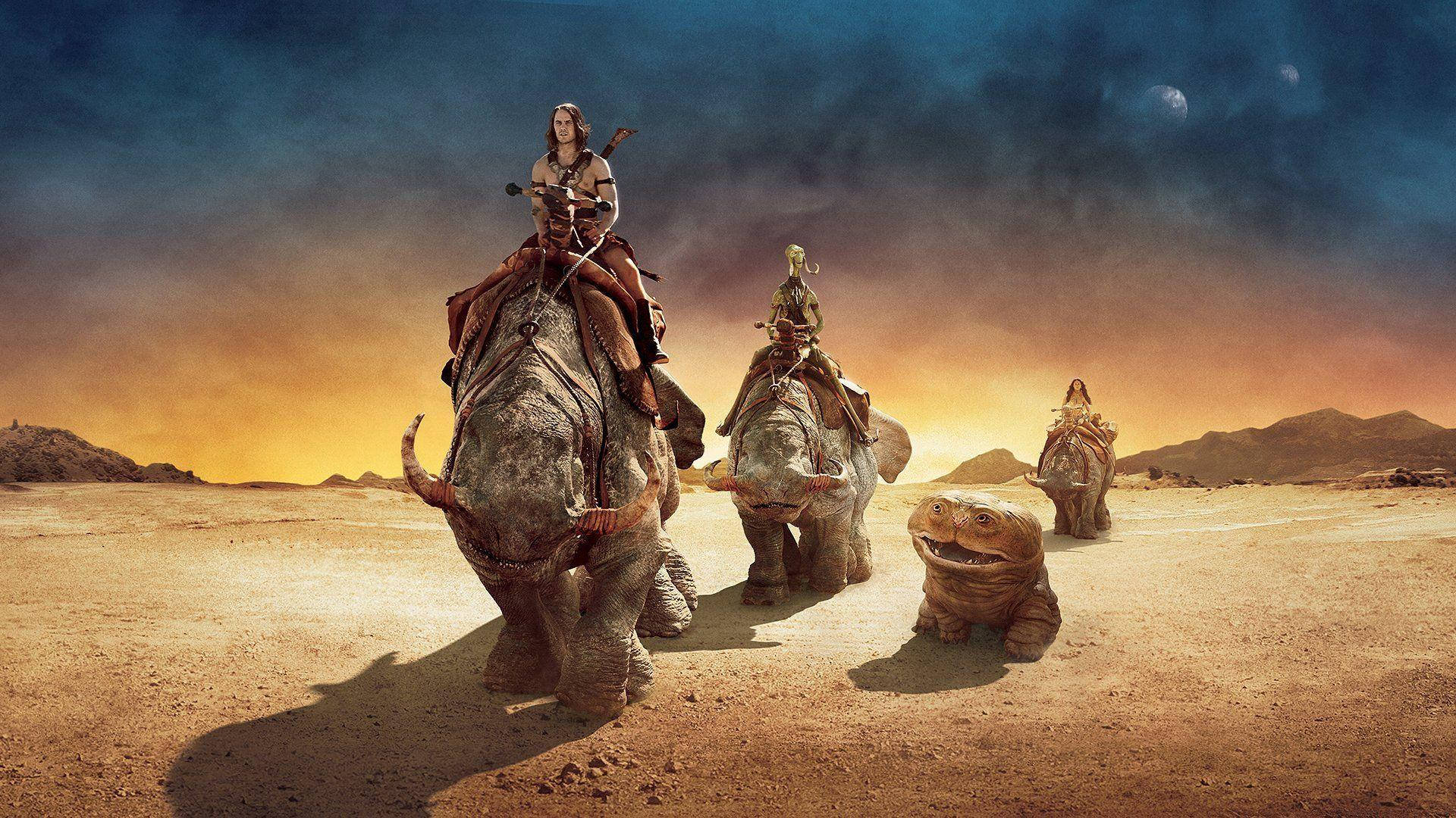 John Carter And Friends Helium City Background