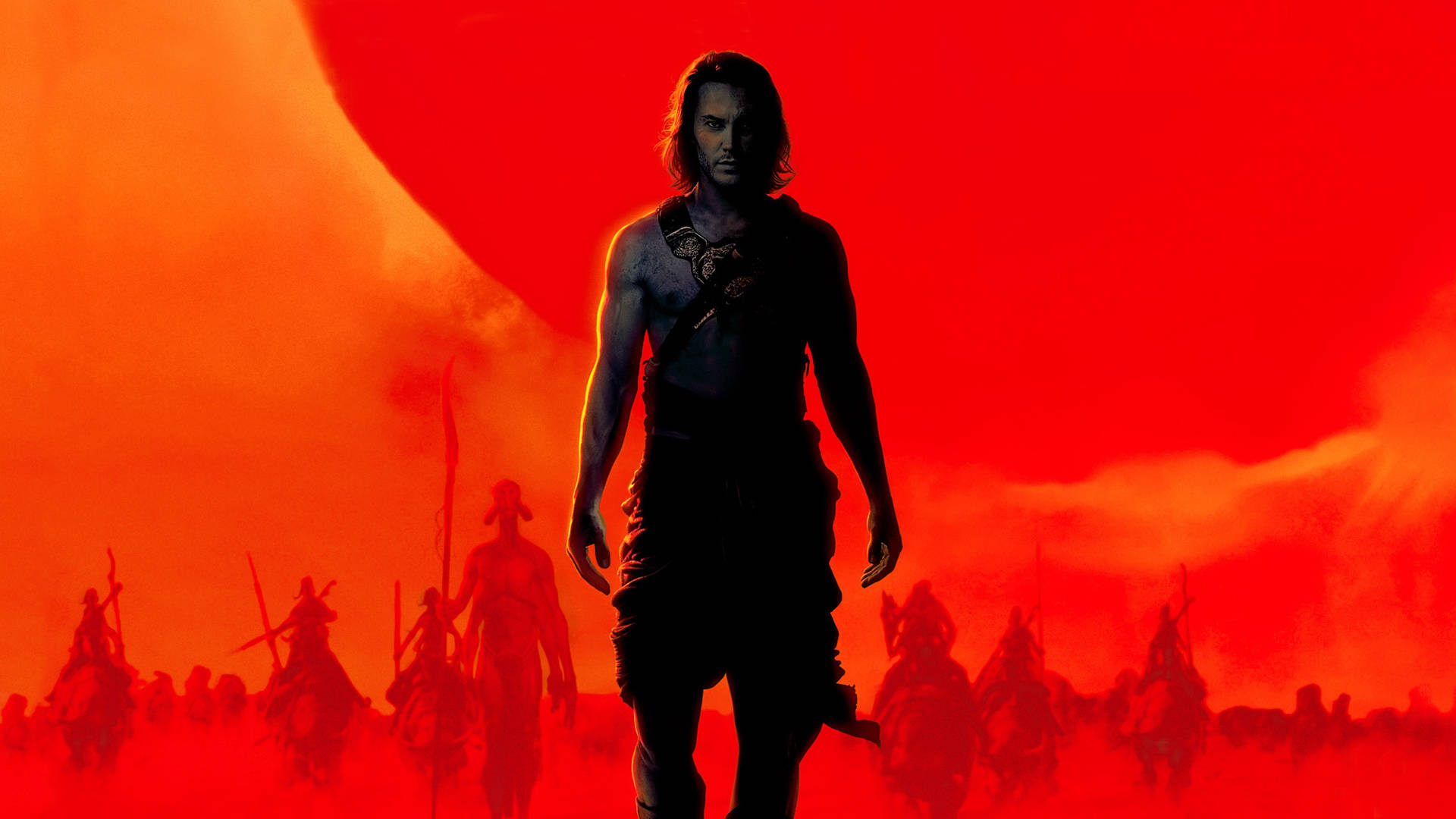 John Carter In Red Background