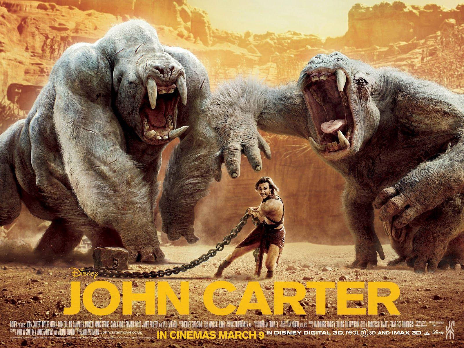 John Carter Movie Poster Background