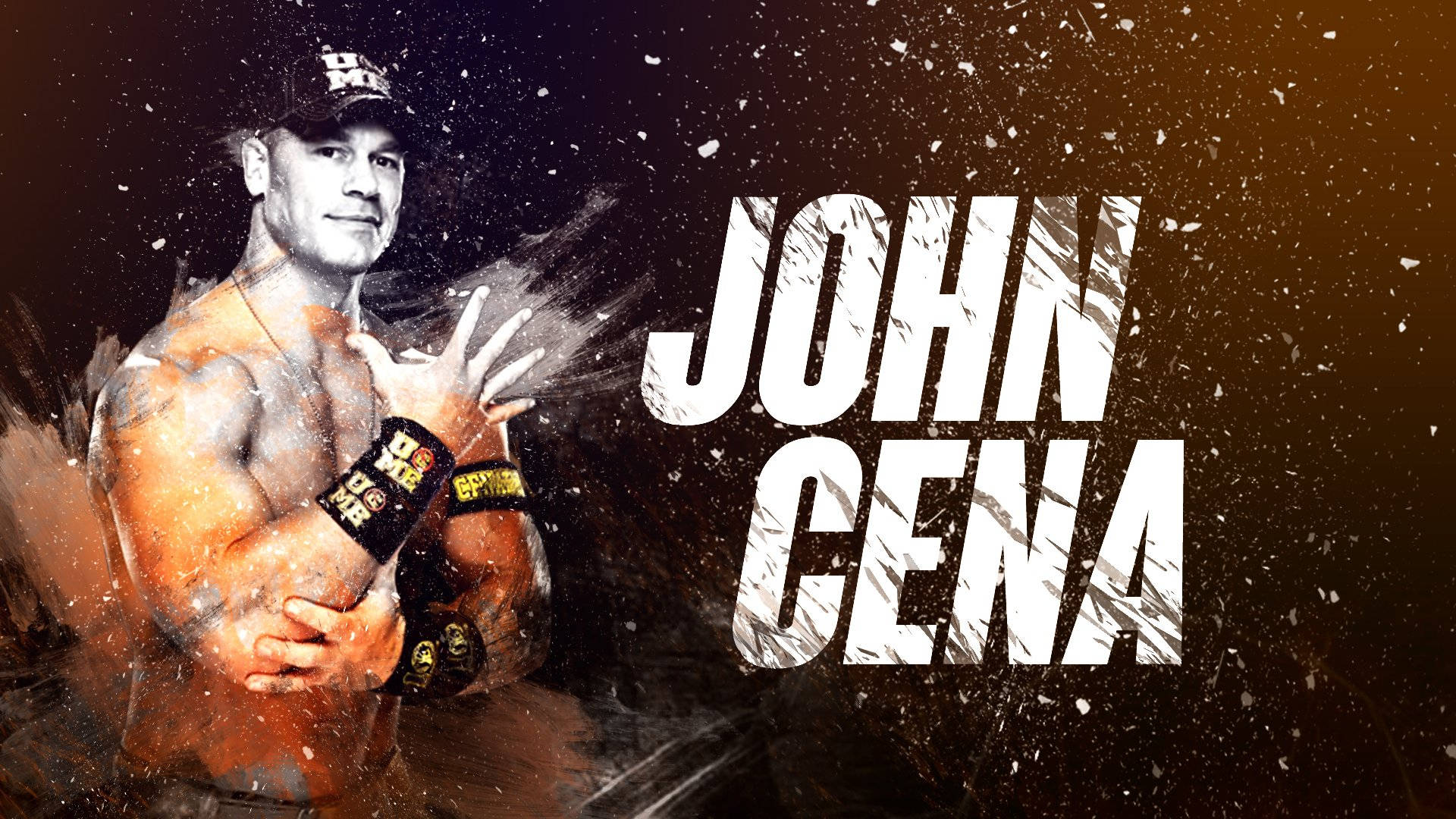 John Cena American Pro Wrestler Fan Art Background