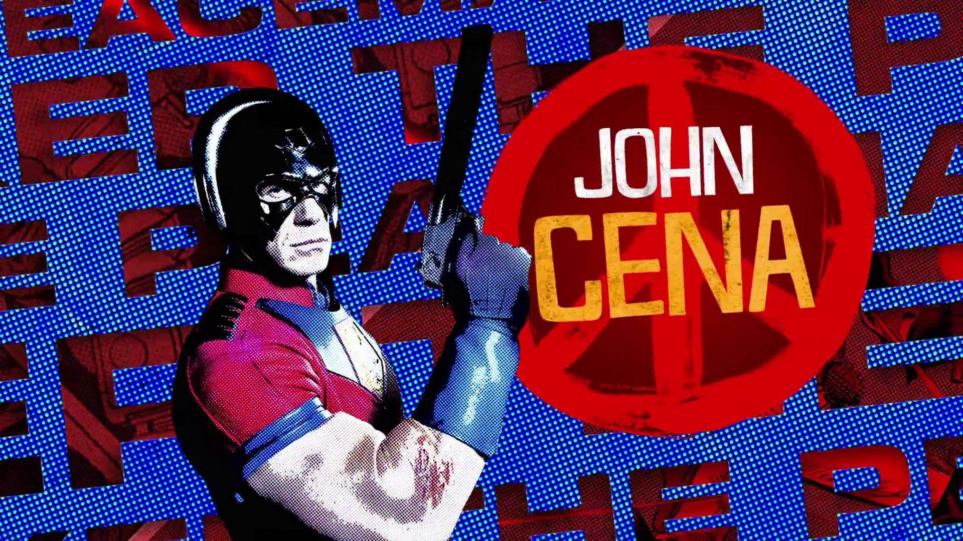 John Cena As Peacemaker Suicide Squad Background