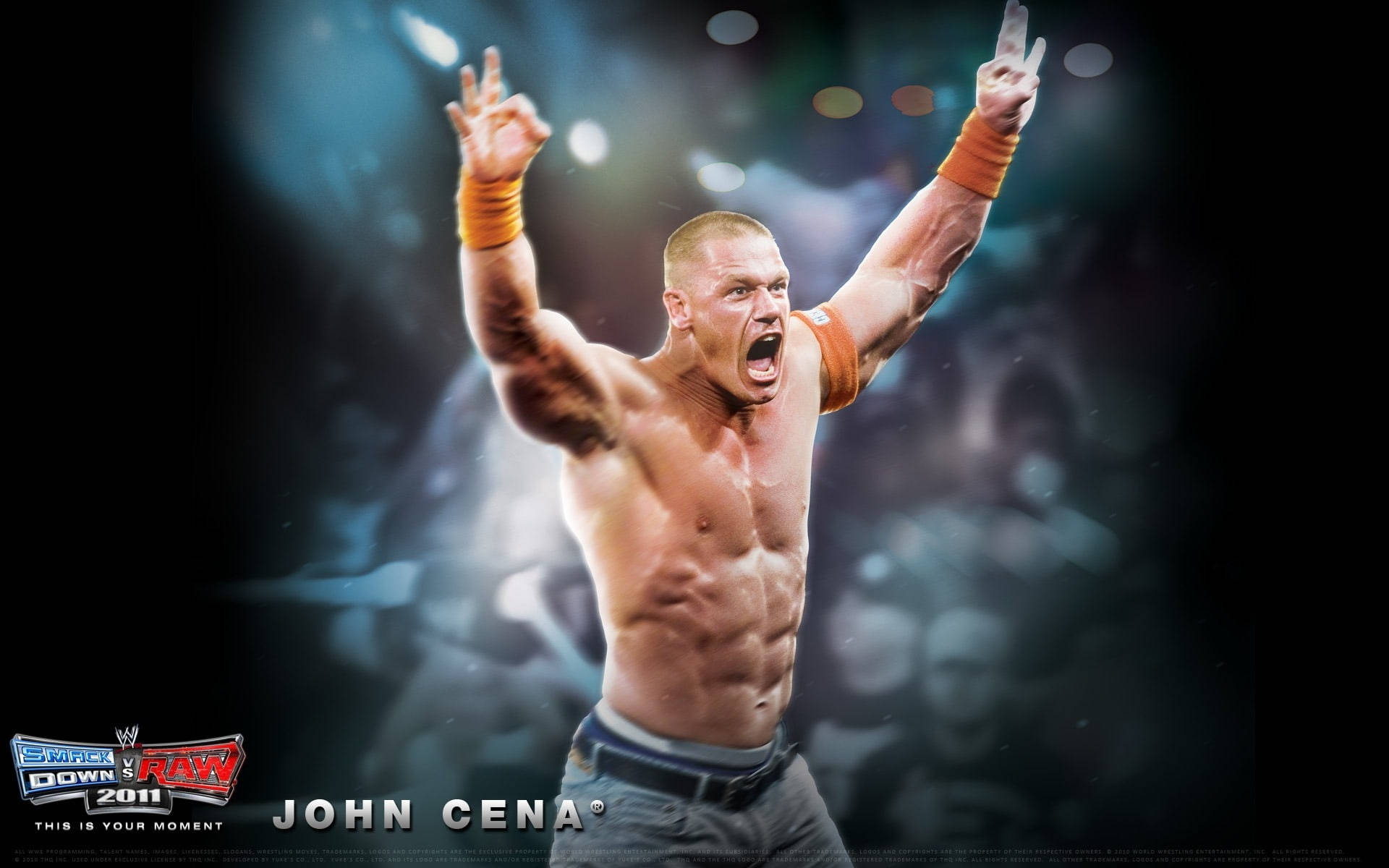 John Cena Smackdown Vs Raw Background