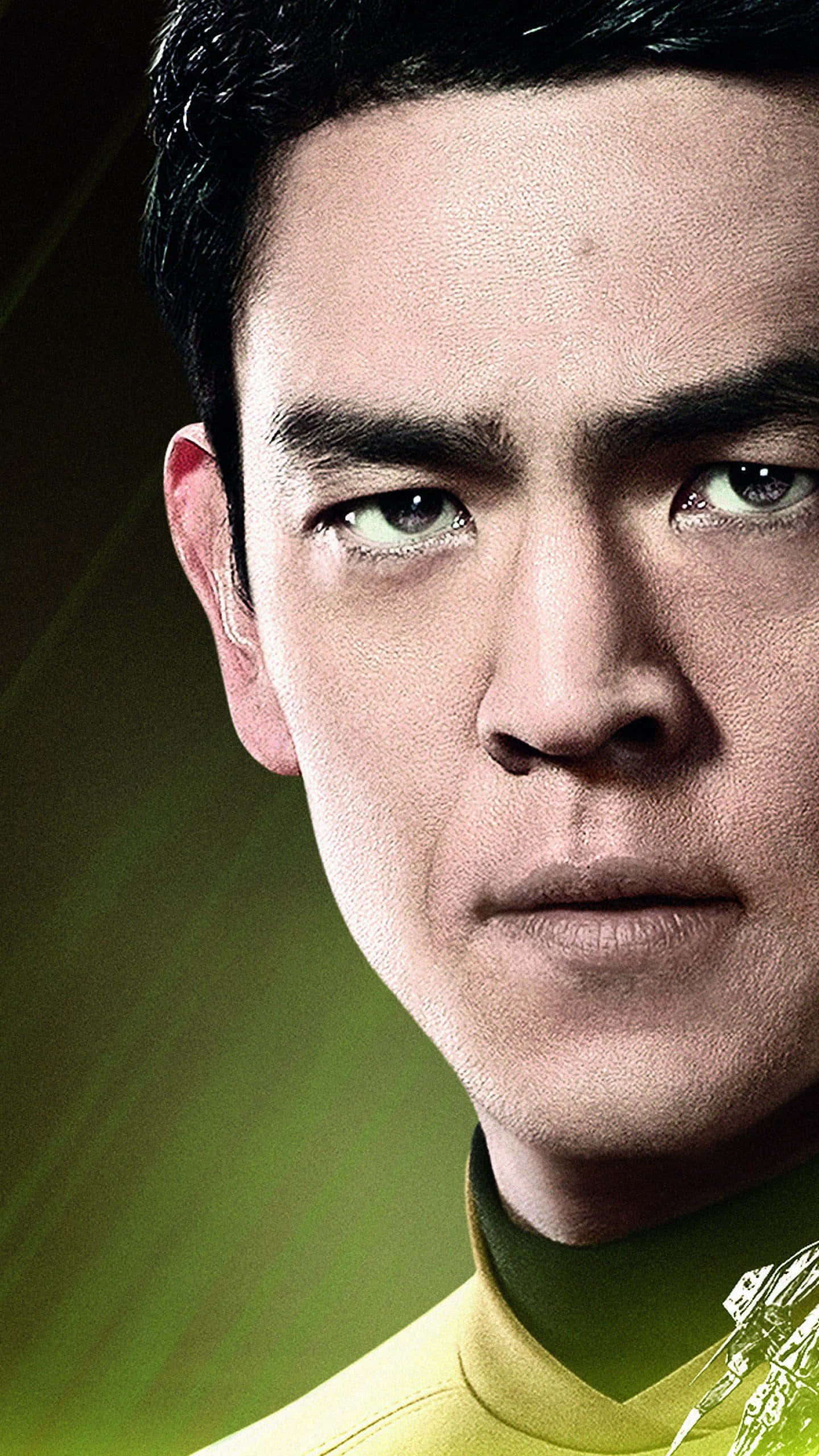 John Cho, The Versatile Actor, In A Captivating Portrait Background