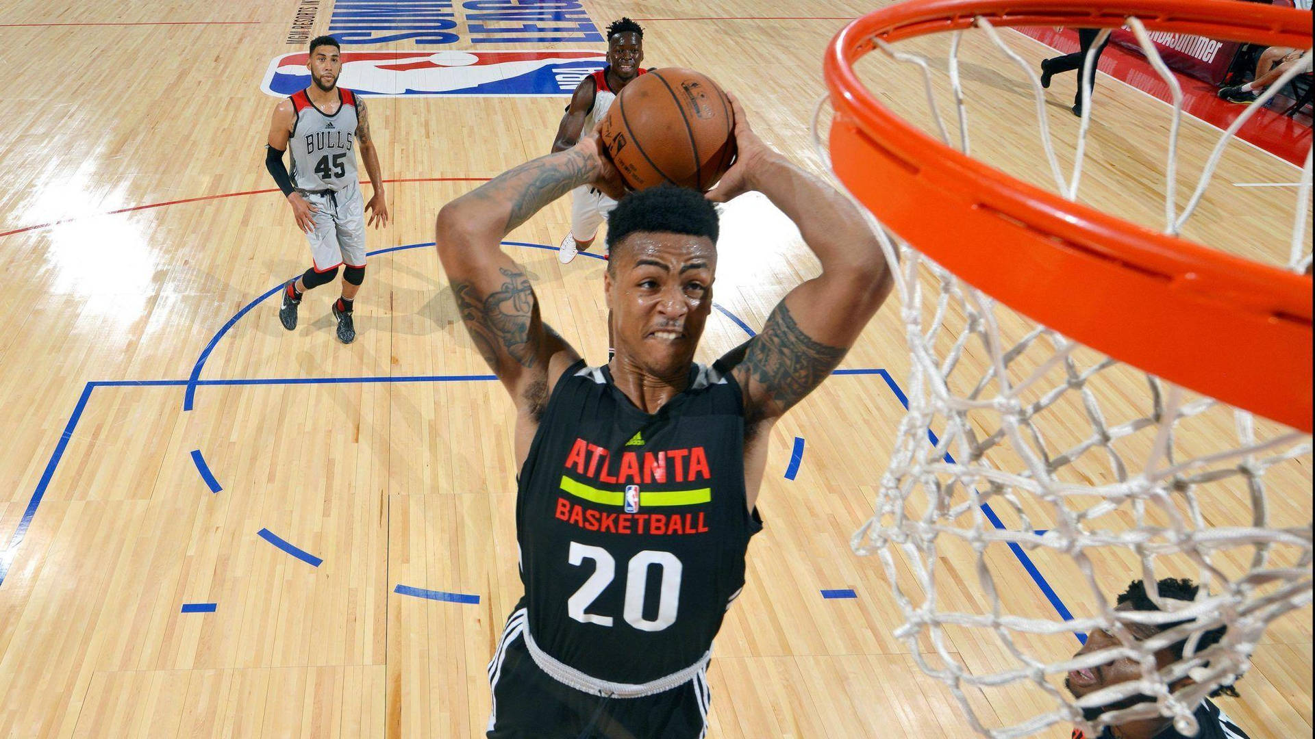 John Collins In His Black Jersey Background
