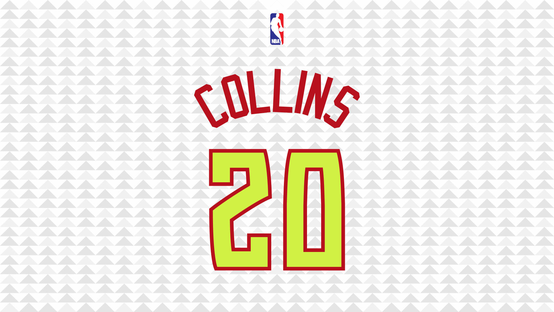 John Collins Player Number Poster Background