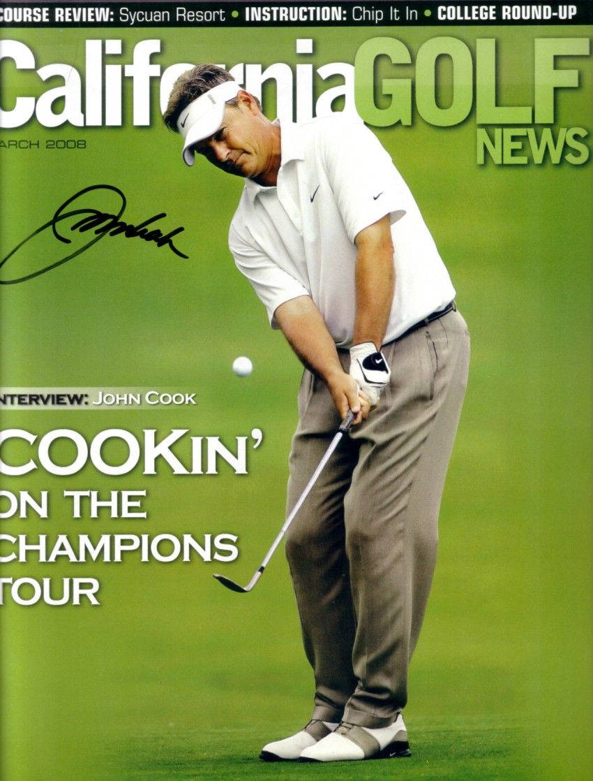 John Cook Featured California Golf News Background