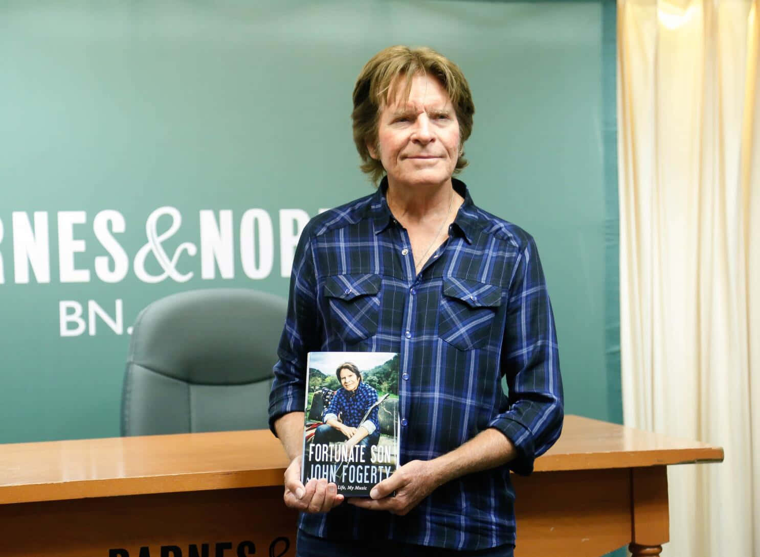 John Fogerty Book Signing Event Background