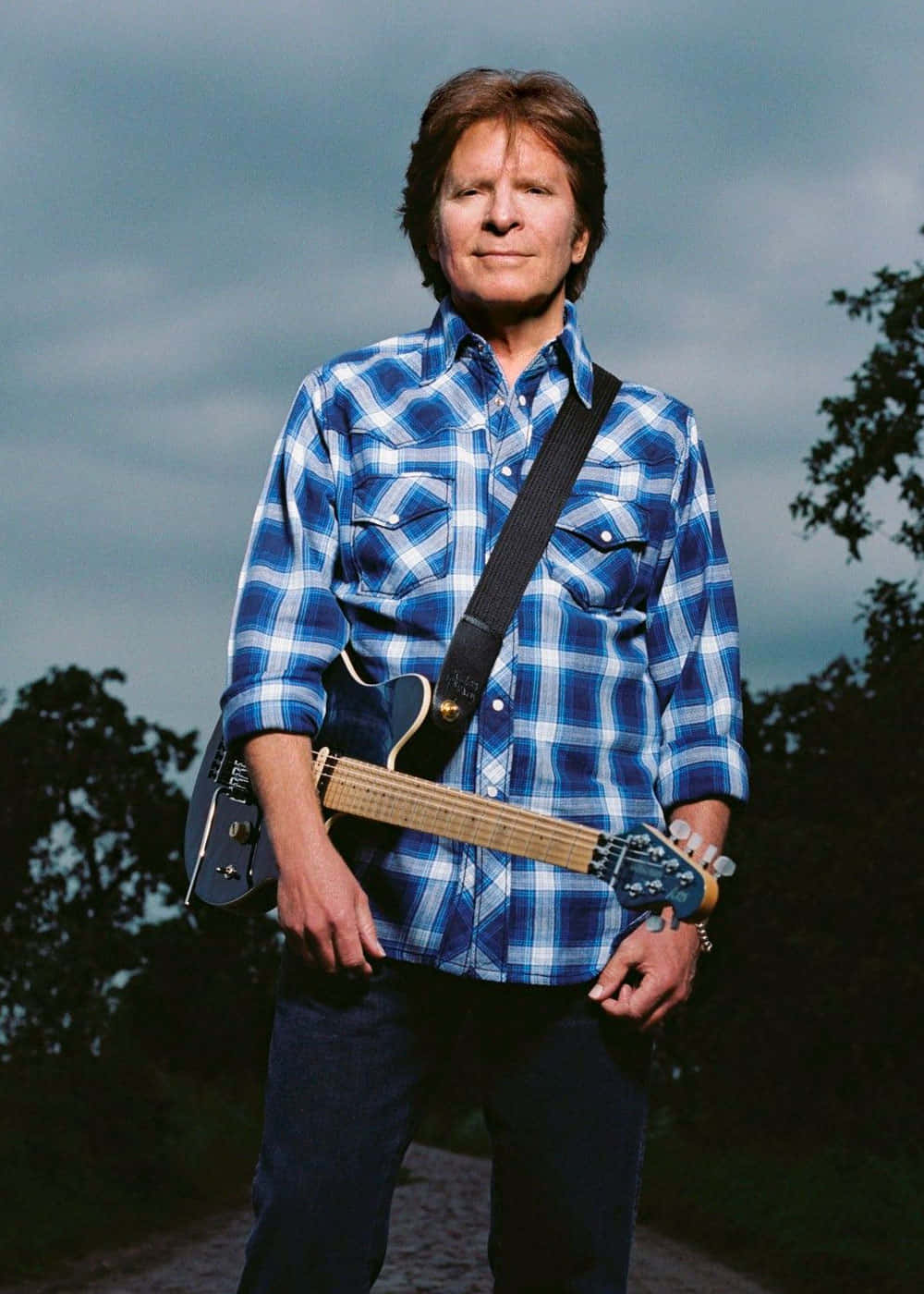 John Fogerty Guitarist Outdoors Background