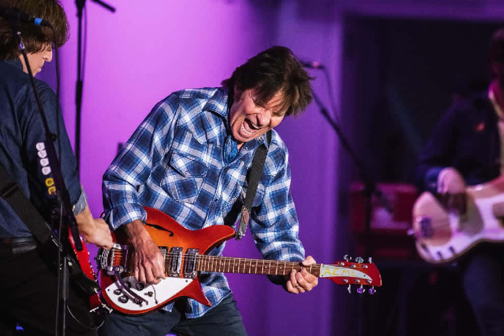 John Fogerty Performing Live Background