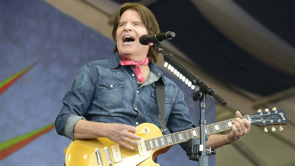 John Fogerty Performing Live Background