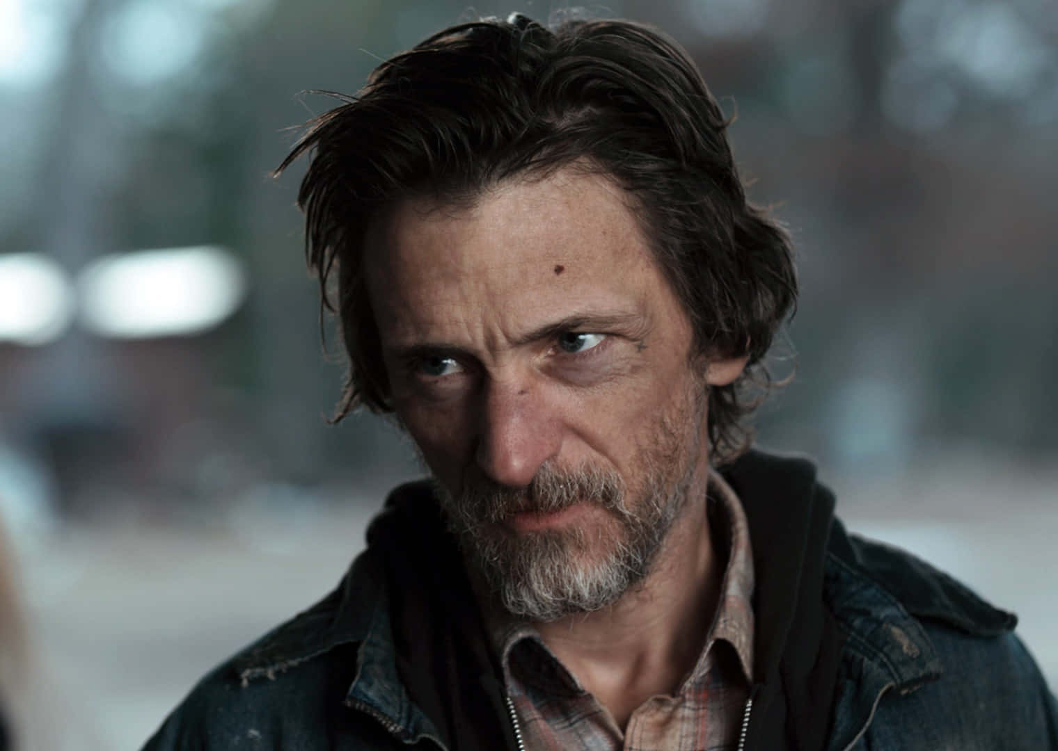 John Hawkes Smiling At The Camera Background
