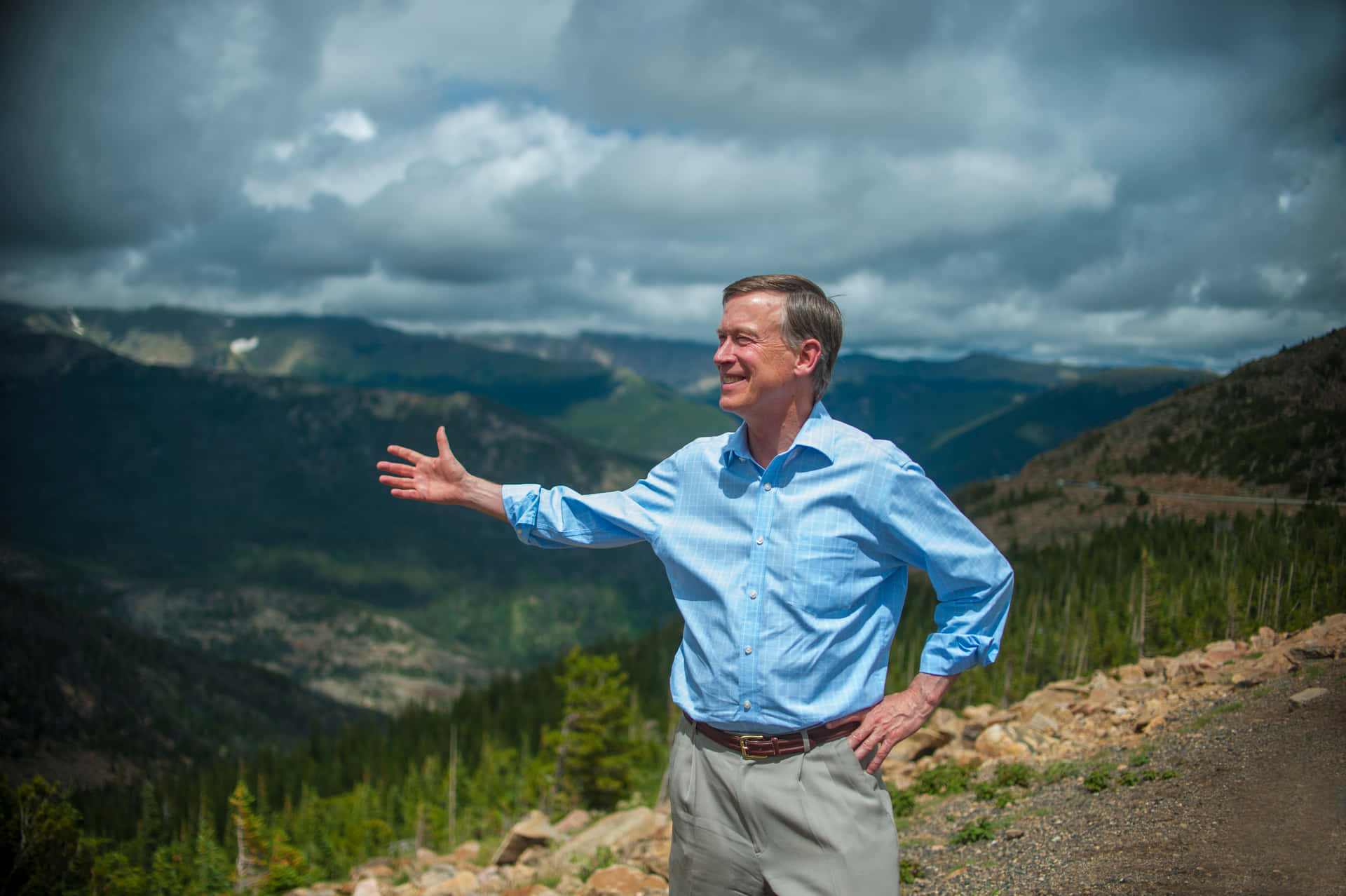 John Hickenlooper In The Great Outdoors