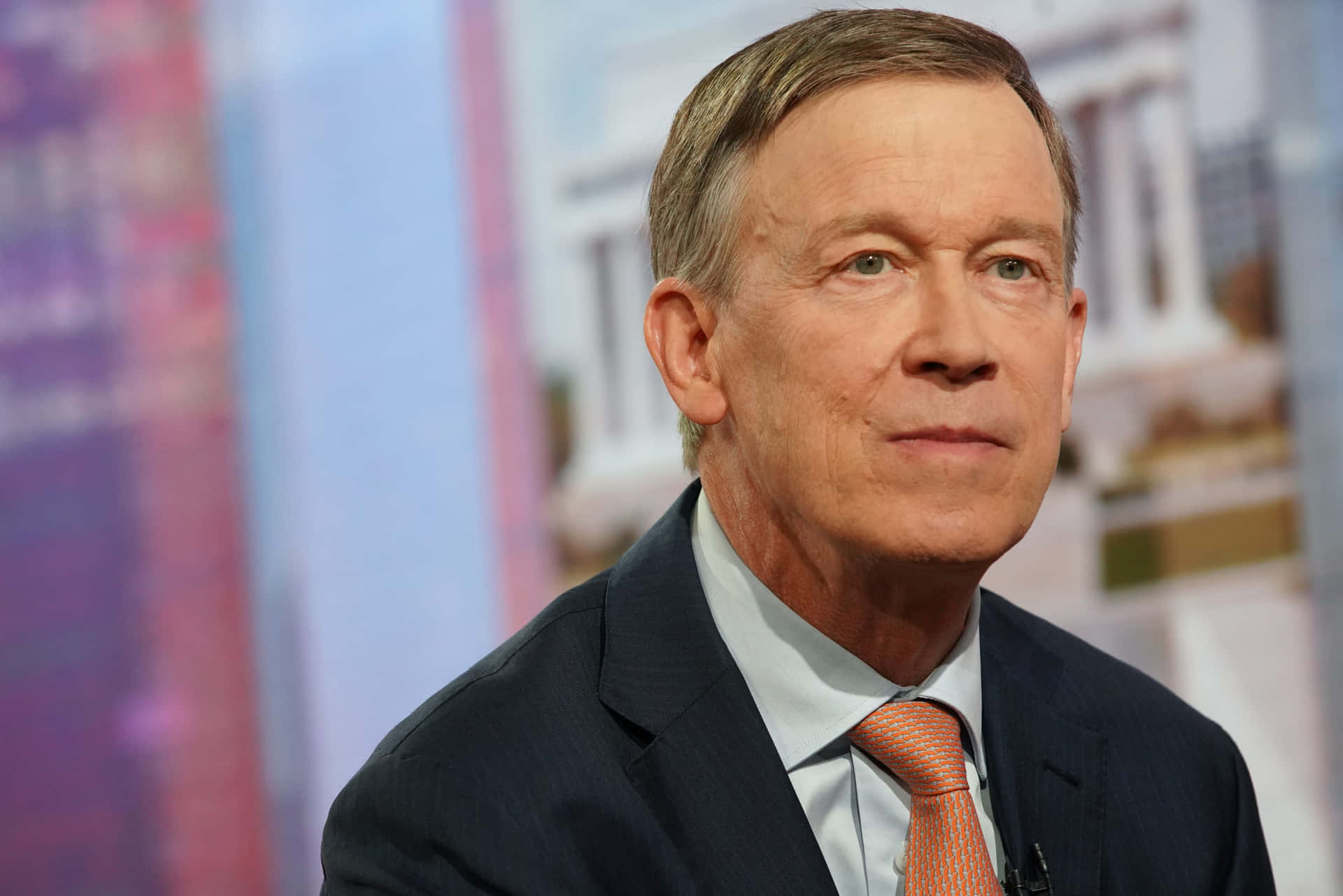 John Hickenlooper Looking At The Camera Desktop Background
