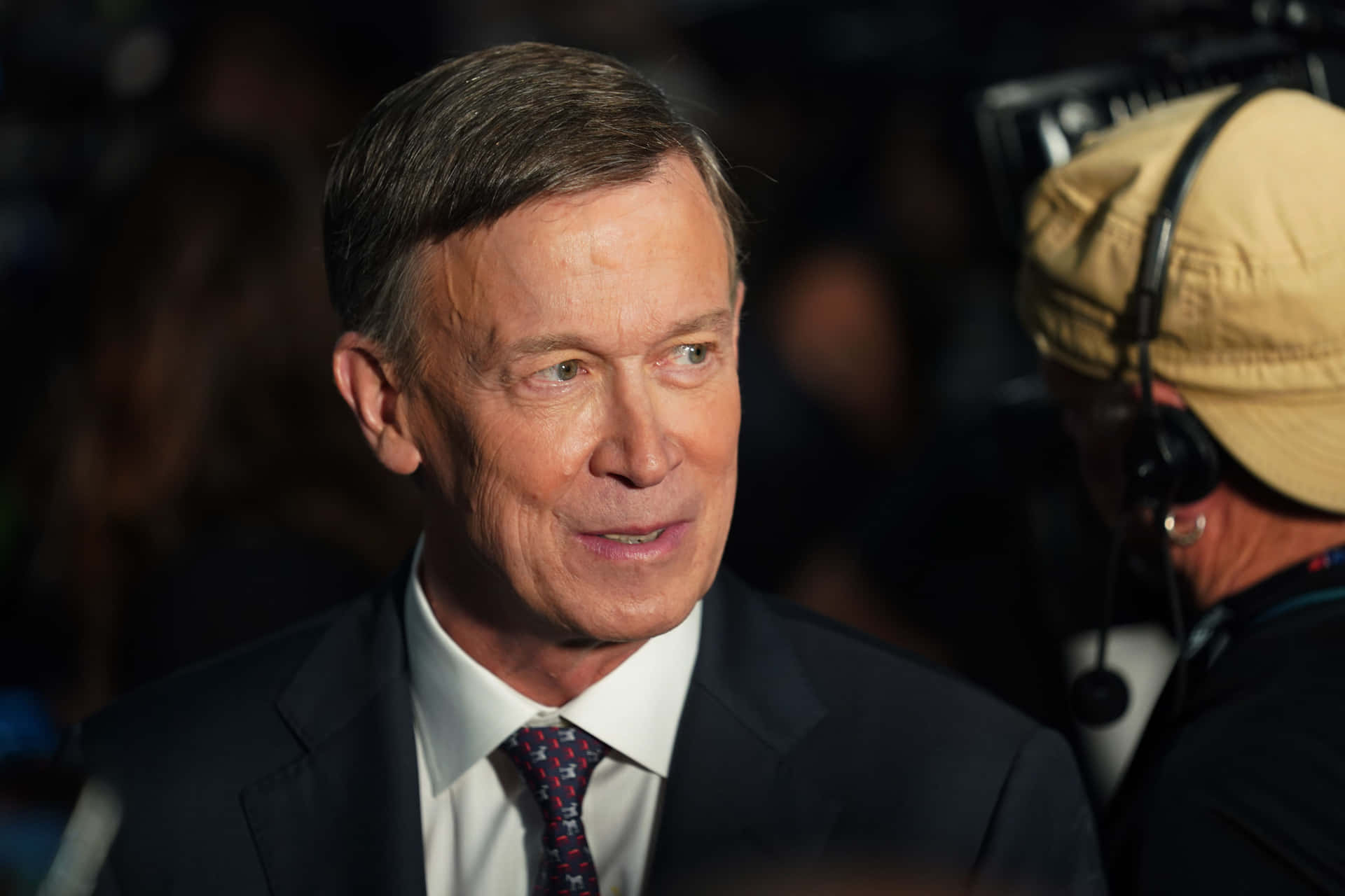John Hickenlooper, Looking Confident And Positive