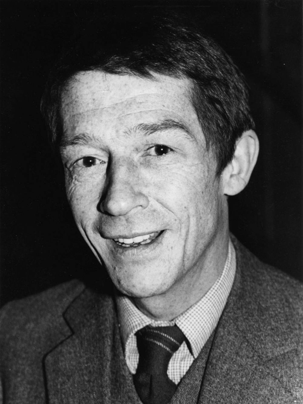 John Hurt Young Black And White In Suit