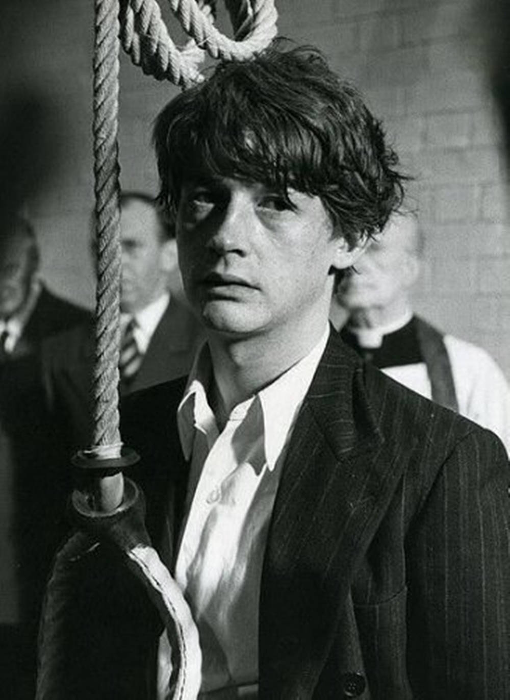 John Hurt Young Black And White