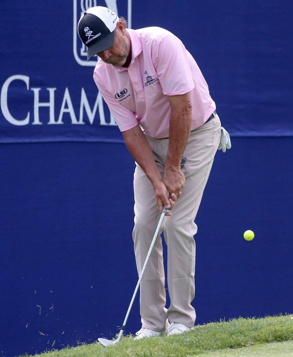 John Huston Hitting A Ball Background