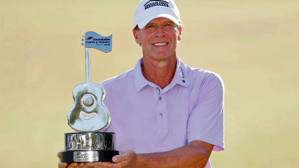 John Huston With A Trophy Background