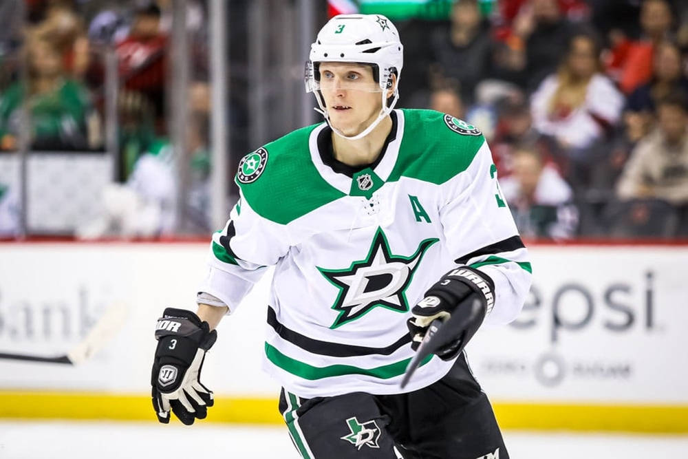 John Klingberg Dallas Stars Nhl Player Background