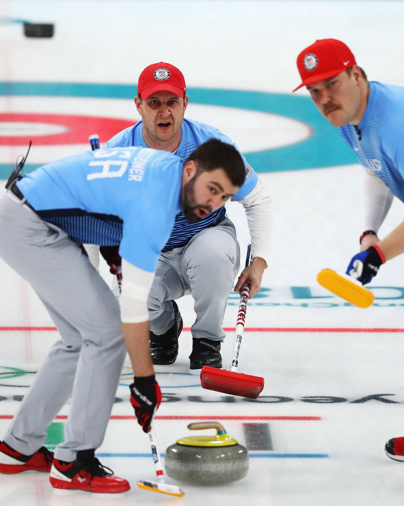 John Landsteiner American Curling Team