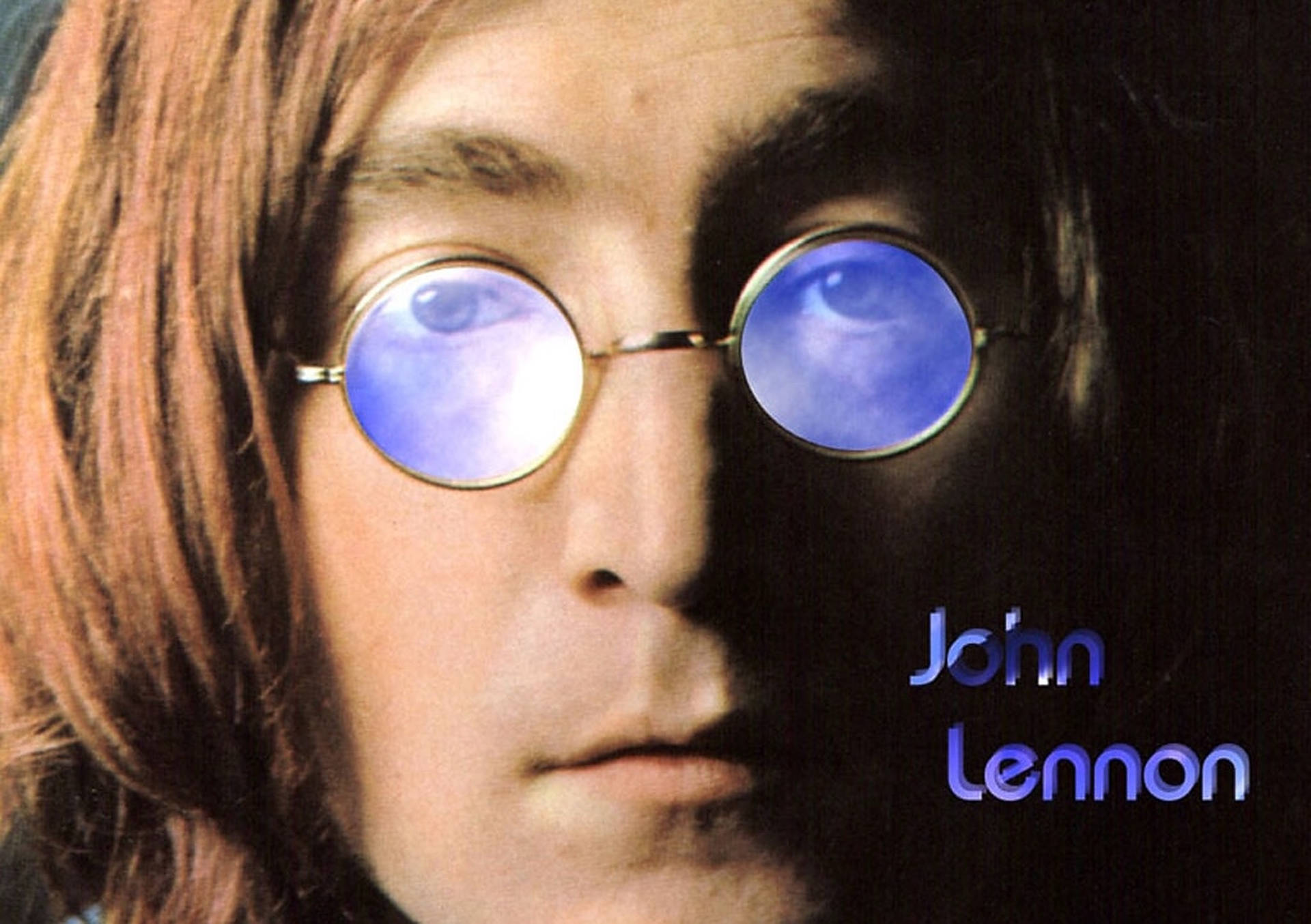 John Lennon Close-up Background