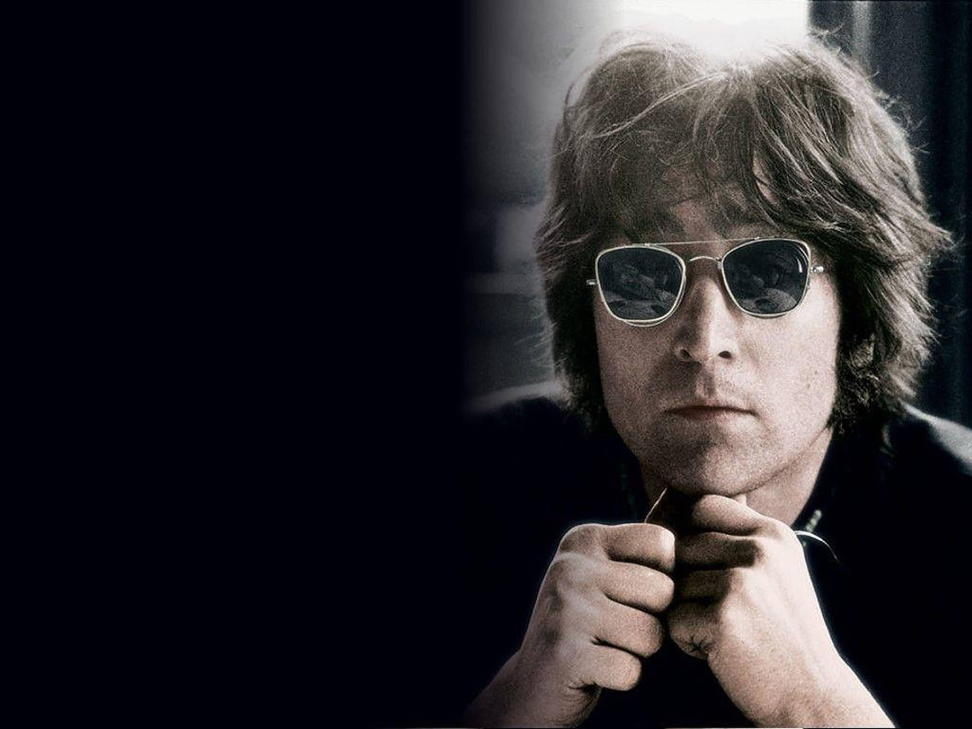 John Lennon With Sunglasses Background