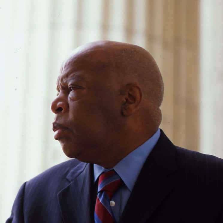 John Lewis Candid Shot Background