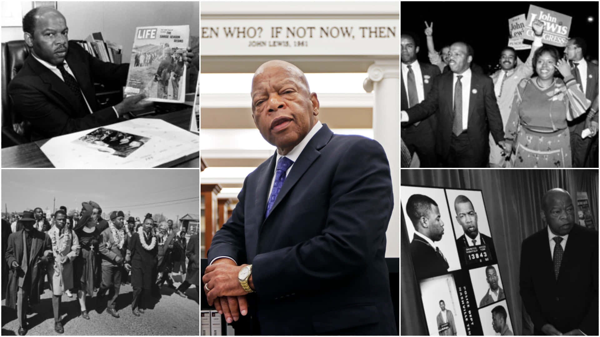 John Lewis Photo Collage Background