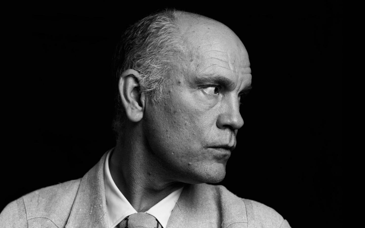 John Malkovich The Talks Photoshoot Background