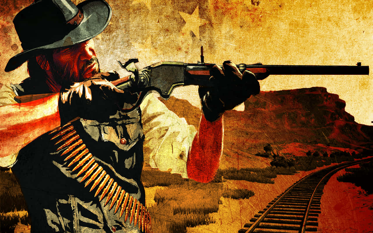 John Marston Rdr Poster Background