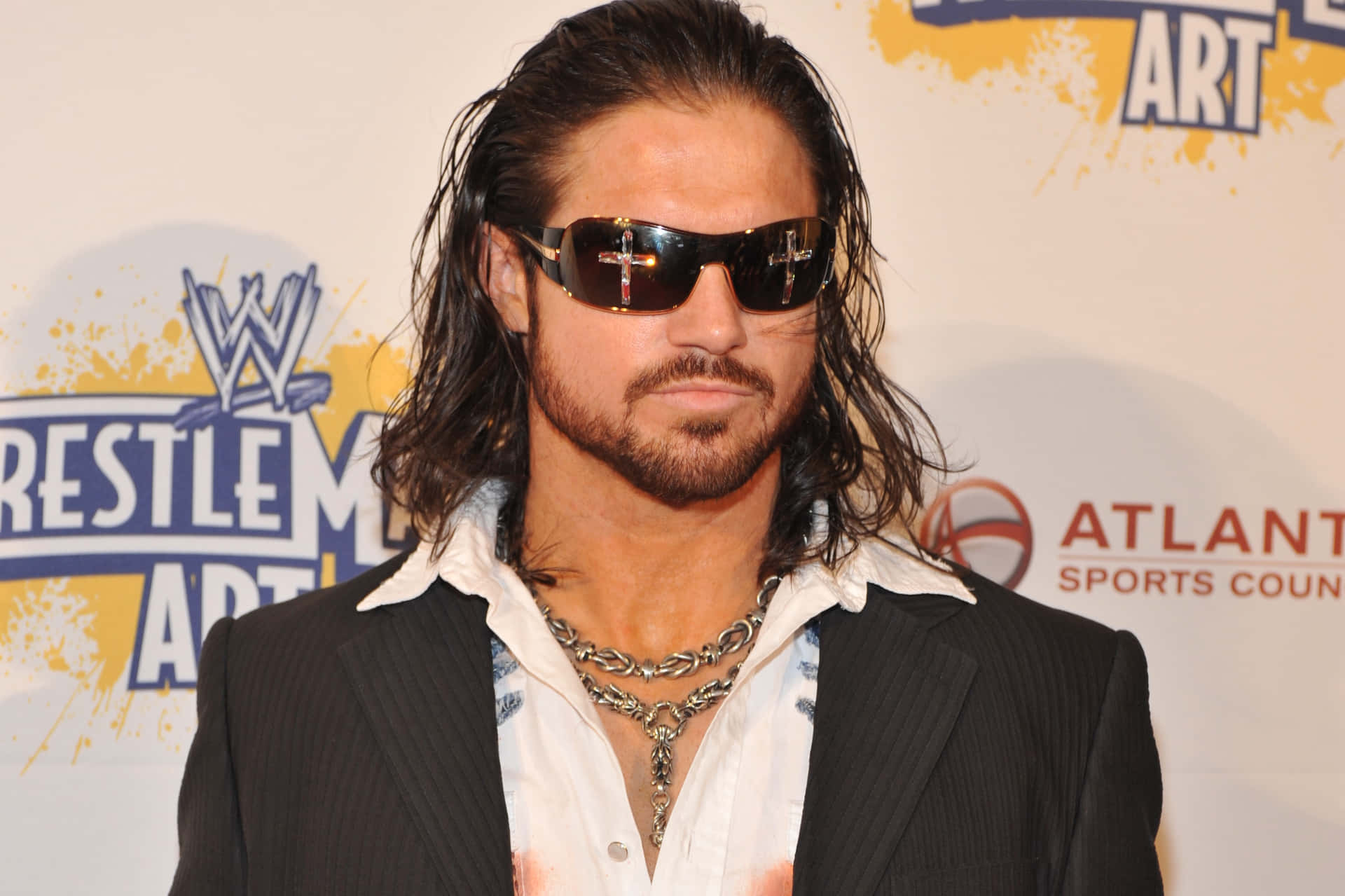 John Morrison Wrestle Mania Event Background