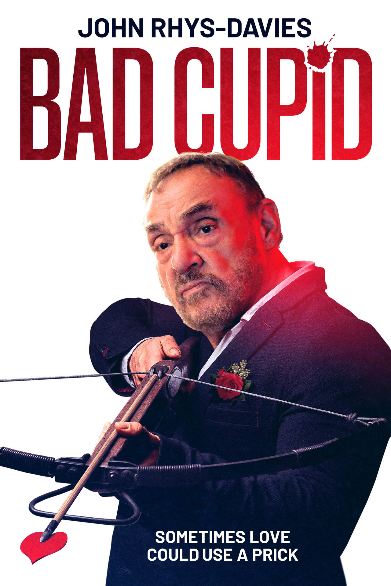 John Rhys-davies In Bad Cupid Poster Background