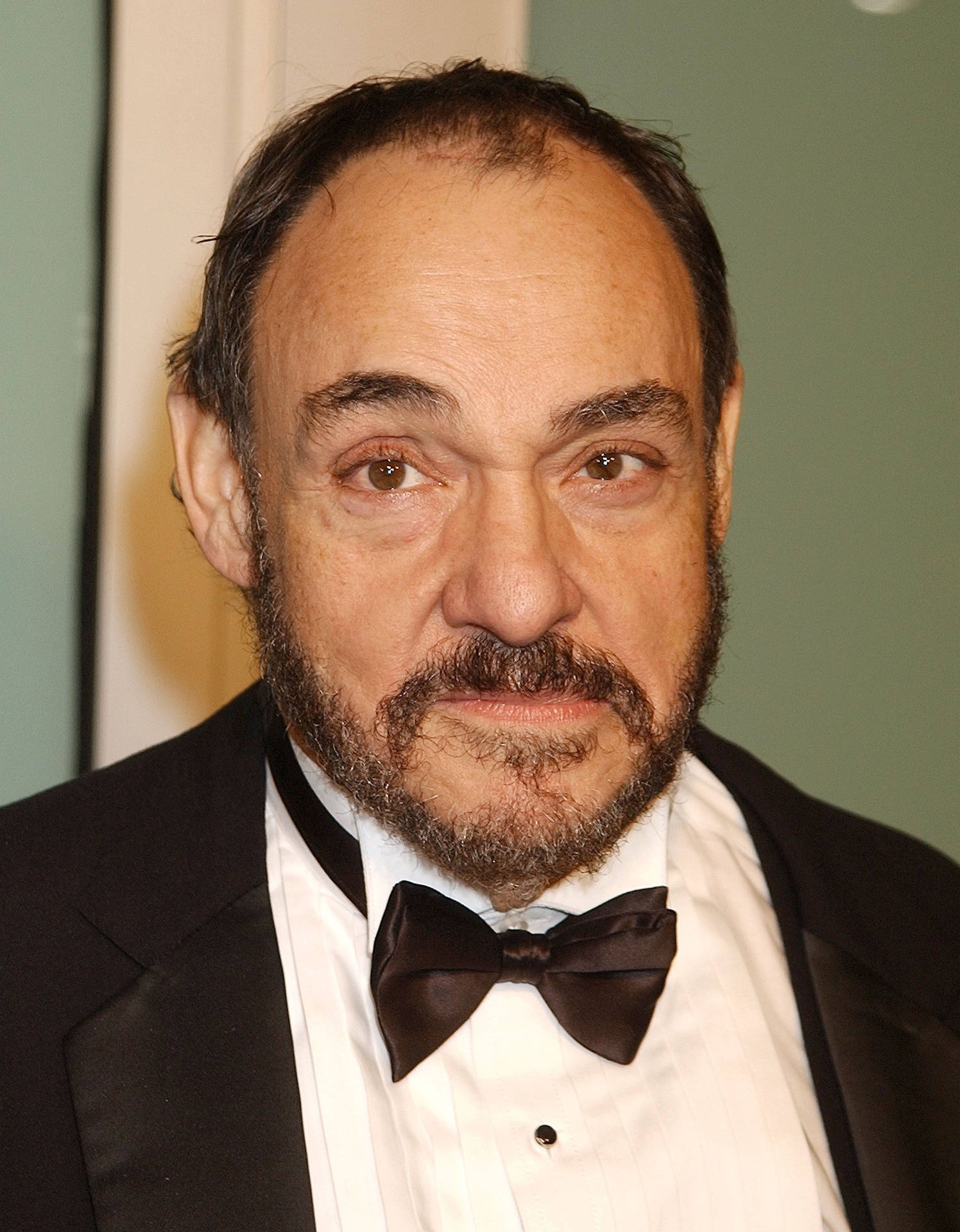 John Rhys-davies Sporting A Classic Bow Tie Look