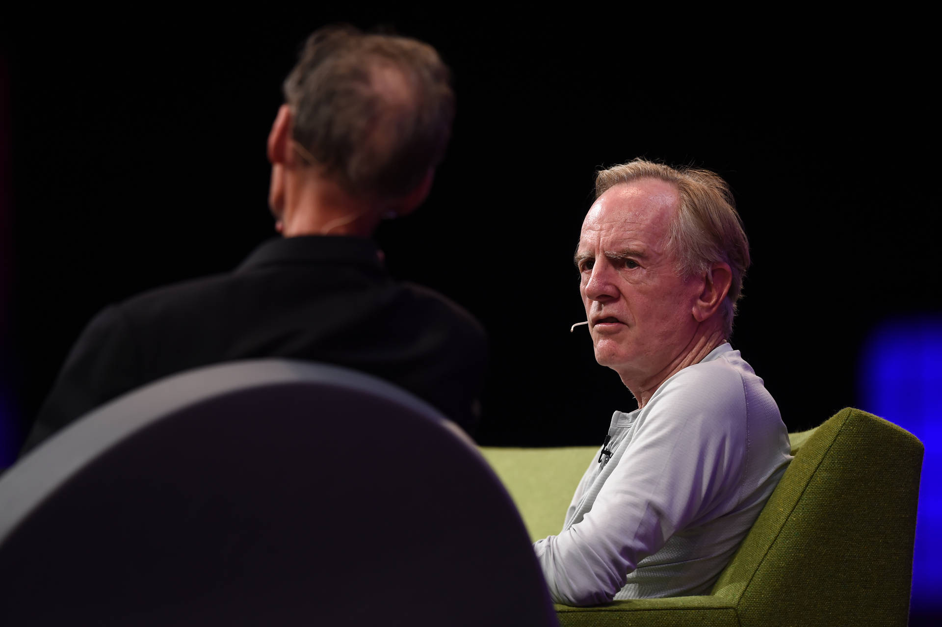 John Sculley Engaged In A Panel Discussion