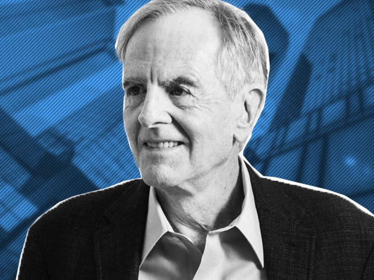 John Sculley In Black And White Aesthetic Background