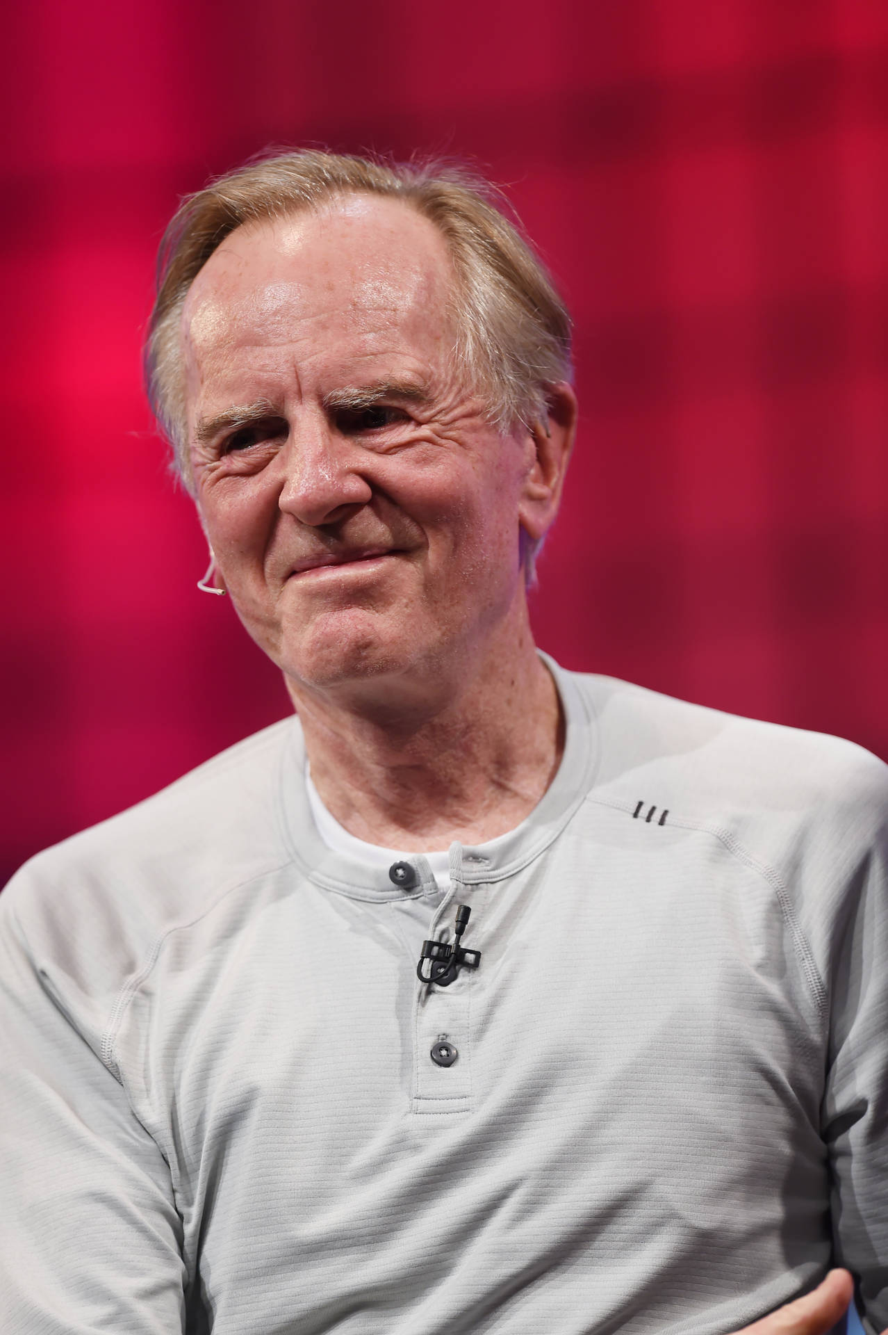 John Sculley In Simple Shirt