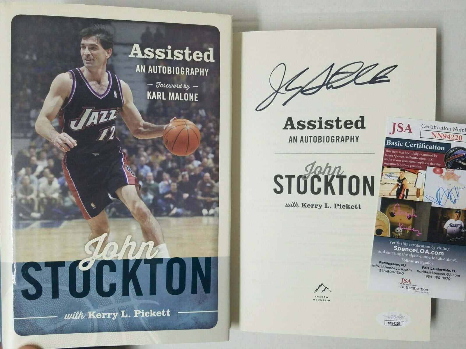 John Stockton Autobiography Book Background