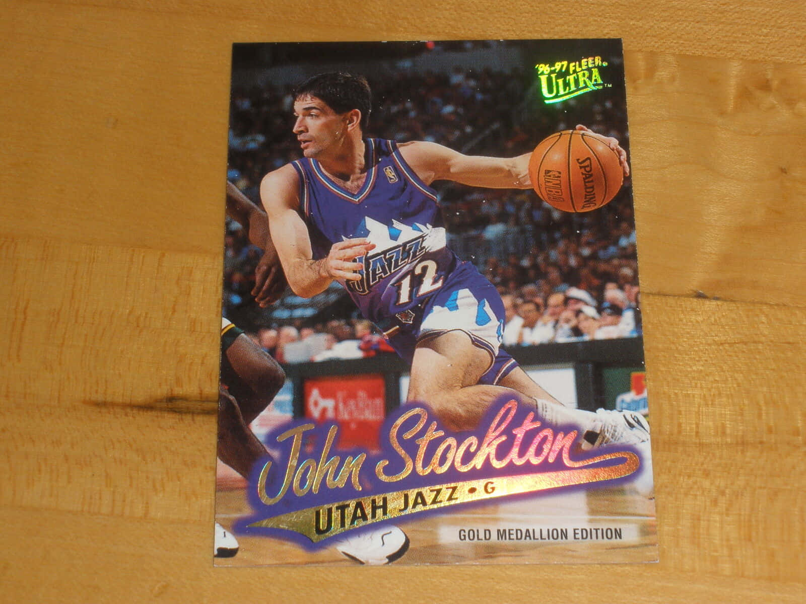John Stockton Gold Medallion Edition Background