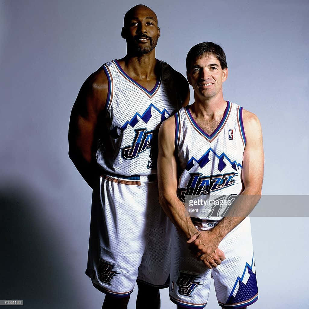 John Stockton Karl Malone Legends Background