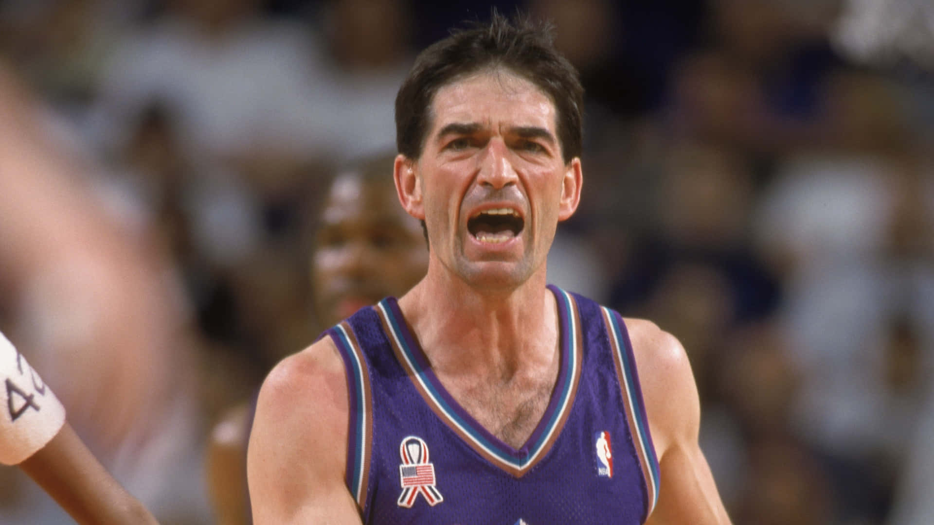 John Stockton Nba Utah Jazz Background